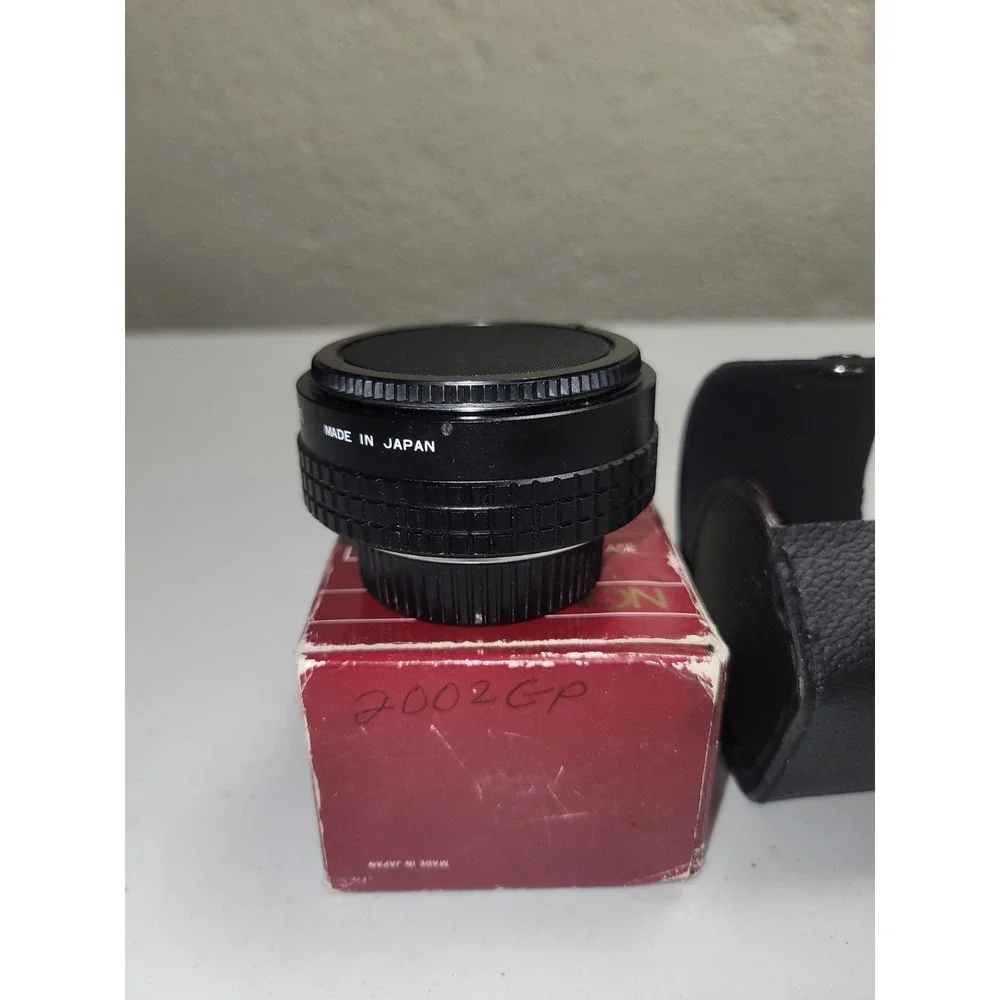 Rokinon 2X Auto Tele Converter for Minolta MD Japan w/Case‎ Camera Lens w/Covers